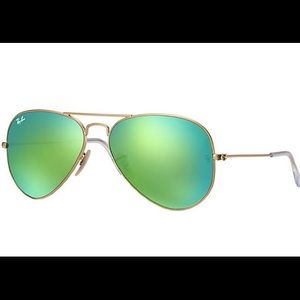 Ray-Ban mirrored aviators - $50 Or Best Offer